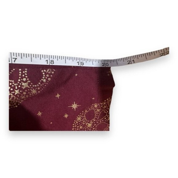 Women’s torrid 3 Red Gold Skull Premium Crop Legging 3XL XXXL 22 24 - Picture 9 of 14